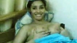 Arab teen shows her huge boobs and areolas
