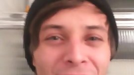 Amateur girl with tongue piercing gives AMAZING head