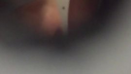 Changing in her swinsuit