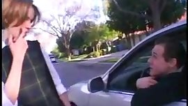 STP Cute Teen Taken For A Ride !