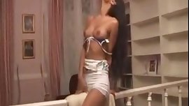 RuSSiAn BaBe Kamilla 18 Rides the Rail