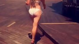 Irish Teen Showing Off