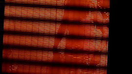 College Girl w see through blinds  4th