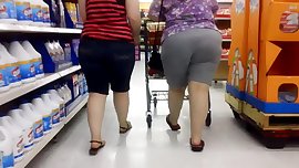 Thick Whooty Booty with BBW Wedgie Mom!