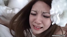 Asian cuttie getting fucked and teased by a rocker