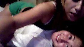 Two amateur teen lesbians