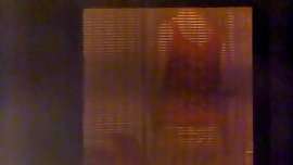 College Girl w see through blinds  5th