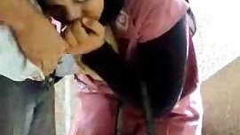 egypt hijab girl with Neighbor son