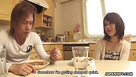 Asian girl next door getting fucked and creamed hard