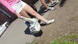 slowmotion teens and legs