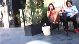 Teen with Boyfriend Caused Upskirt