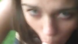 Teenage slut can't take dick