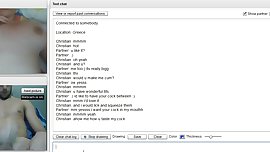 Greek teen with nice tits make me cum on chat