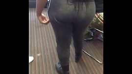 Black Girl Amazing Booty Candid