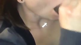 Cuck wife sucking bull