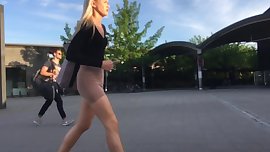 slow motion hidden legs