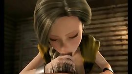 3D Princess Made Him Cum Three Times!