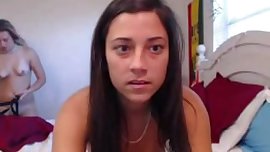 sexy lesbian teens fucked with strap on