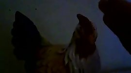 Petting a hard, erect cock