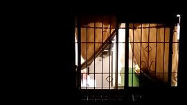 spy neighbor after showering 3