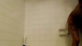 Webcam Black Teen in the Bathroom