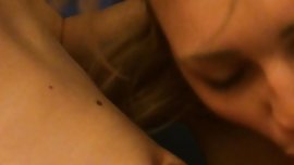 teen slut chokes on cum