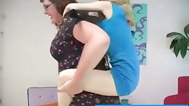 Tall and Big Girl lift and carry 2