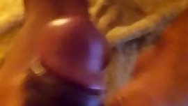 V Giving me a Good Toejob