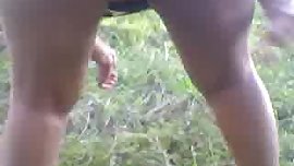 black finnish teen pissing in forest before fuckin