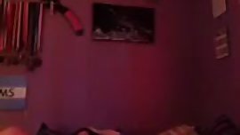 Bedroom teen gets naked and fingers