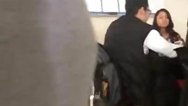 Nicaraguan Teen Grey Leggings Cameltoe (OLD)