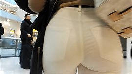 voyeur street tight teen ass in jeans part 1