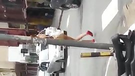 I show you my cock on the Street