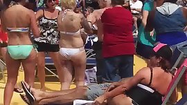 2  nice bikini asses