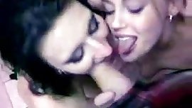 Two Aussie teens suck and fuck guy in public toilet