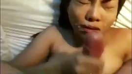 Nong Som Thai Teen From Lampang Facial Cumshot