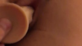 Dildo in my girls pussy