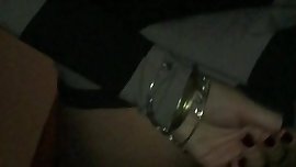 Slut Dances and shows ass at club