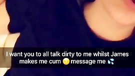 Young Horny Couple Snapchat Sex Compilation - EmmaJames0606