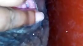 Hairy Sri Lankan pussy masturbating and getting wet