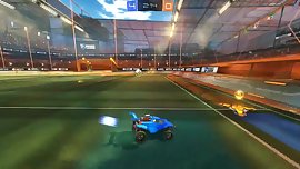 French rocket league pro players destroys boosted egirl