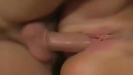 A skinny teen rubs her pussy to masturbate