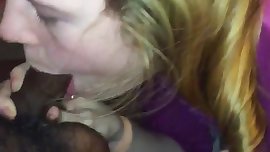 Amateur Blonde Loves To Suck BBC