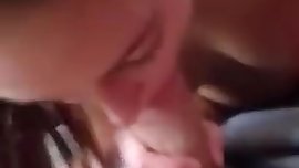 Sister sucking and fucking her boyfriend