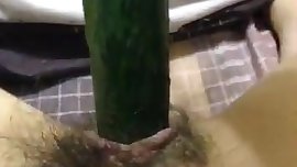 Massive Cucumber with My Cream