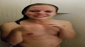 Tamara Asser in shower