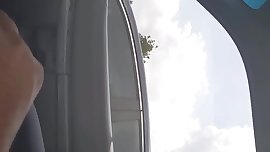 Hijabi gir flashing- caught off guard