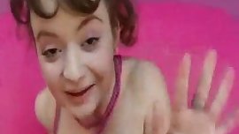 Perfect Busty Teen Dildos to Squirting Orgasm