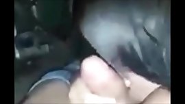 Blowjob In The Garage
