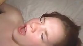 Sweet young redhead fucked and facialized